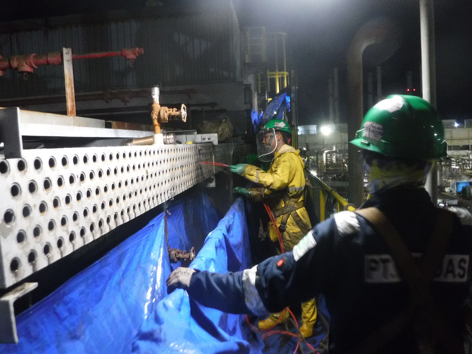 Pembersihan Tangki Industri PT Punjas Balikpapan