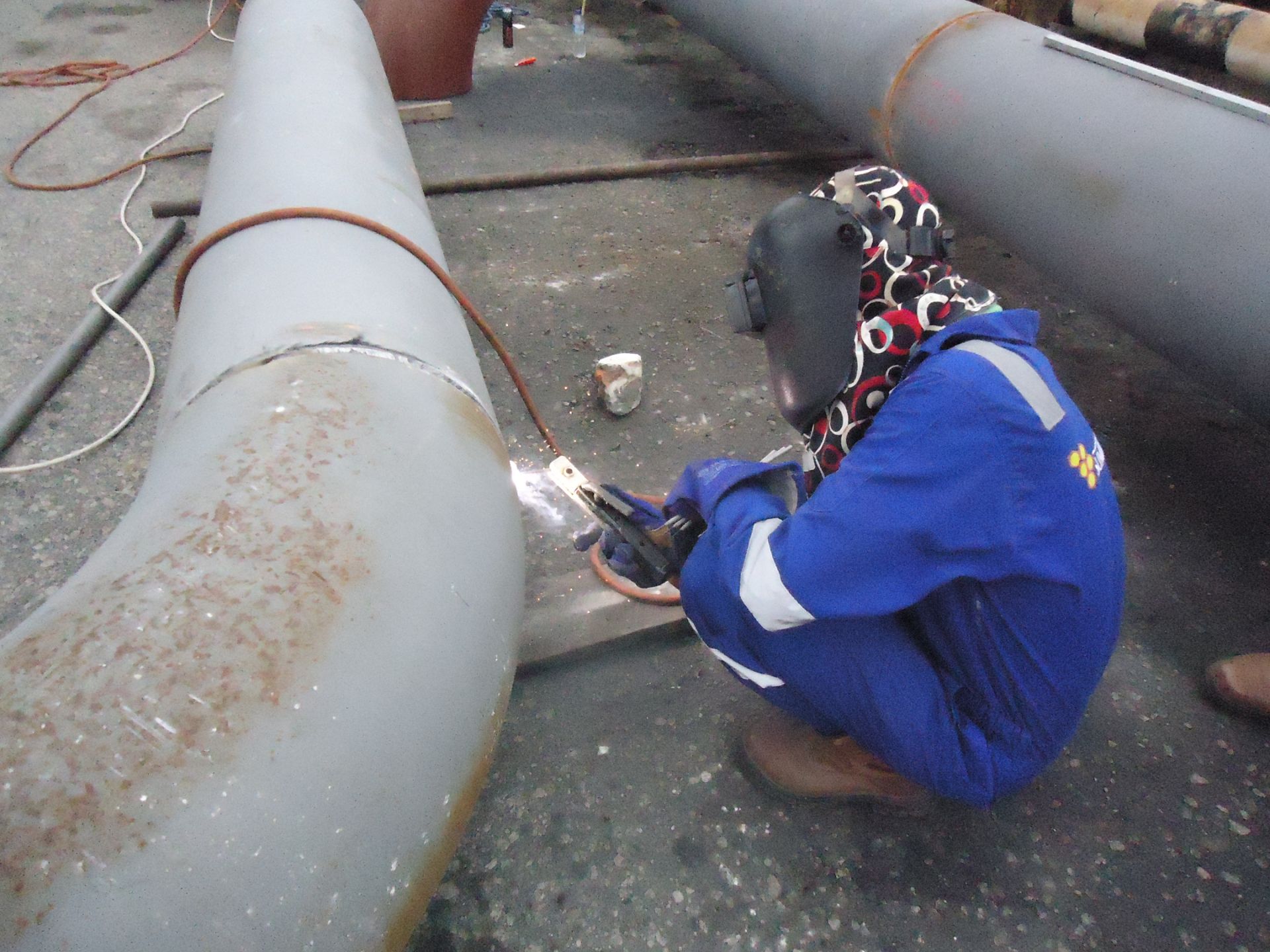 Instalasi Sistem Perpipaan PT Punjas Balikpapan