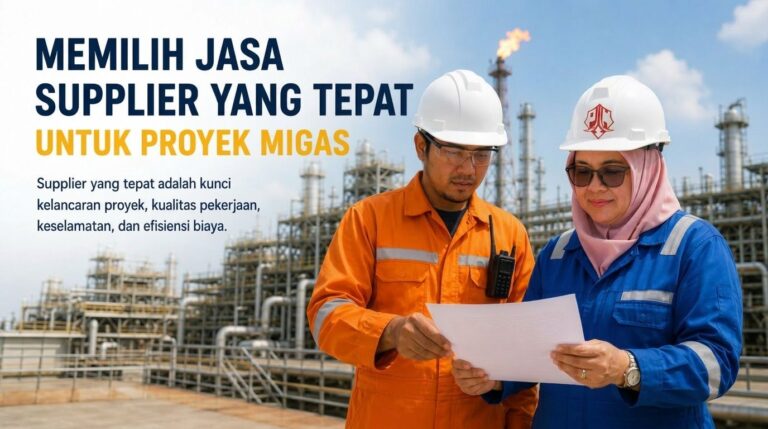 Proses pengadaan dan distribusi material migas oleh tim PT. Punjas Balikpapan untuk proyek industri di Kalimantan Timur